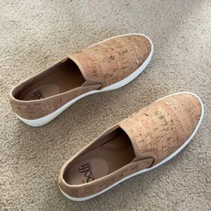 Cork slip ons